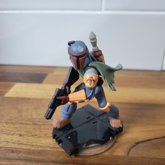 Boba Fett Figure Disney Infinity 3.0 Star Wars Character gray - Picture 7 of 7